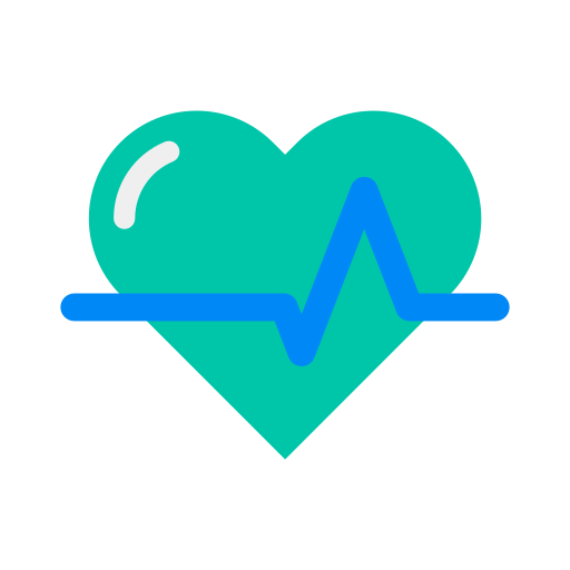 Heart rate Chanut is Industries Flat icon