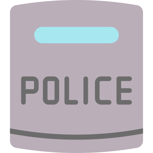 la policía antidisturbios Generic Flat icono