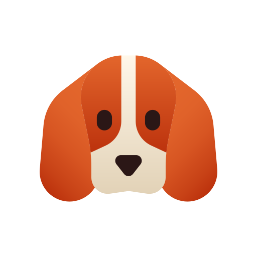 beagle Generic Flat Gradient icon