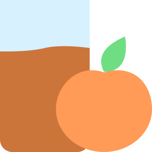 апельсиновый сок Generic Flat иконка