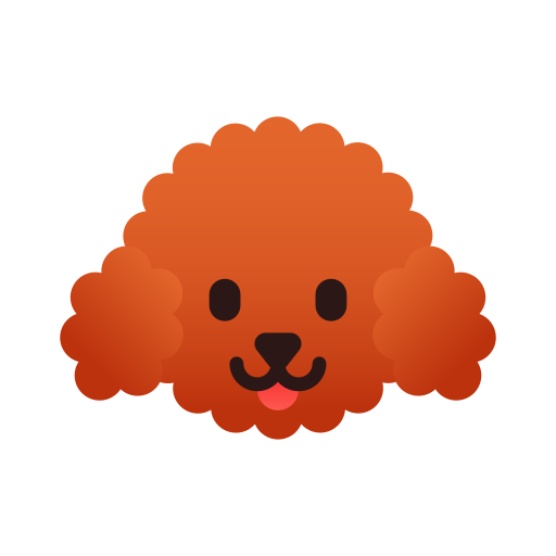 Poodle Generic Flat Gradient icon