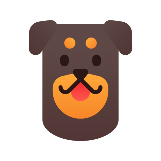 rottweiler Generic Flat Gradient icon