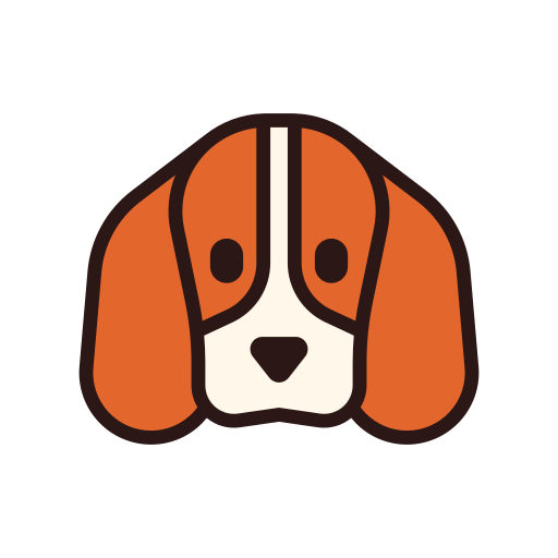 beagle Chanut is Industries Lineal Color icono