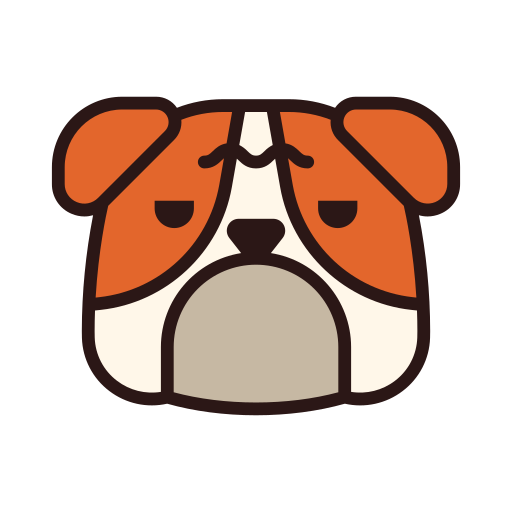bulldogge Chanut is Industries Lineal Color icon