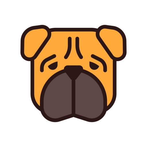 shar pei Chanut is Industries Lineal Color Icône