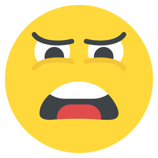 boos gezicht Generic Flat icoon