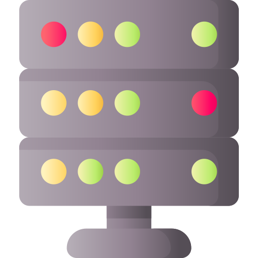 도메인 3D Basic Gradient icon