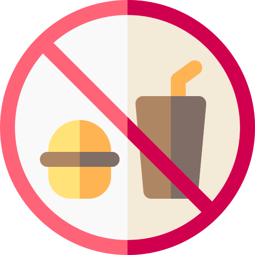 No food Basic Rounded Flat icon