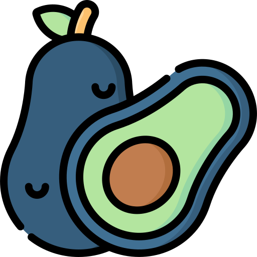avocado Special Lineal color icona
