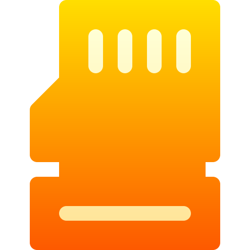 sdカード Basic Gradient Gradient icon