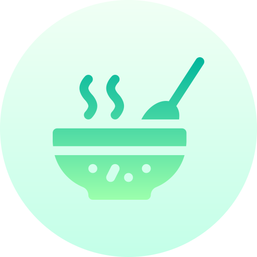 スープ Basic Gradient Circular icon