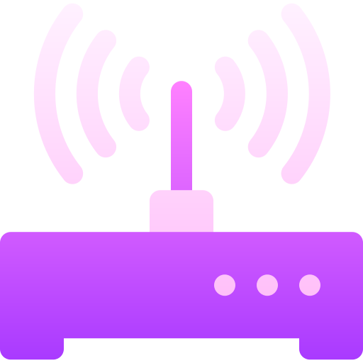 router Basic Gradient Gradient icona