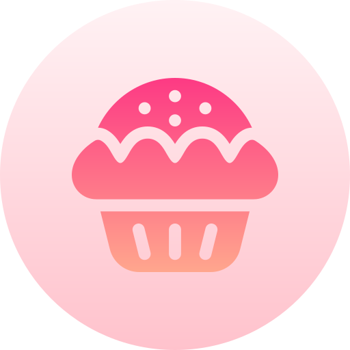 muffin Basic Gradient Circular icoon