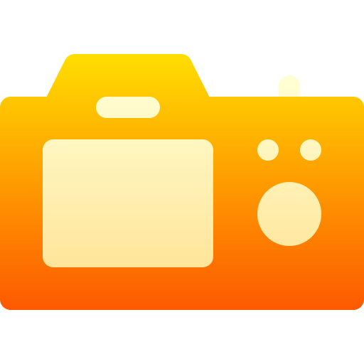 camera digitale Basic Gradient Gradient icona