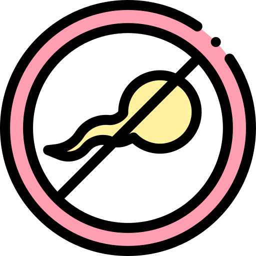 Contraception  Detailed Rounded Lineal color icon