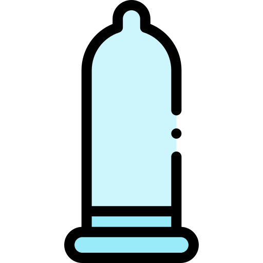 préservatif Detailed Rounded Lineal color Icône
