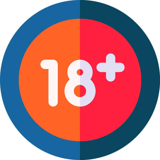 Age limit Basic Rounded Flat icon