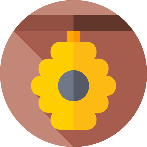 Hive Flat Circular Flat icon