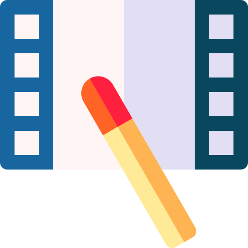 film Basic Rounded Flat ikona