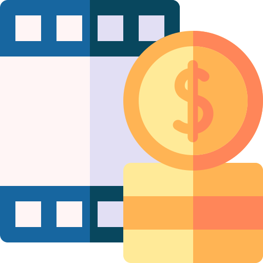 filmbudget Basic Rounded Flat icon