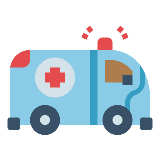 ambulans Ultimatearm Flat ikona