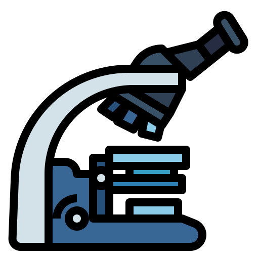 Microscope Ultimatearm Lineal Color icon