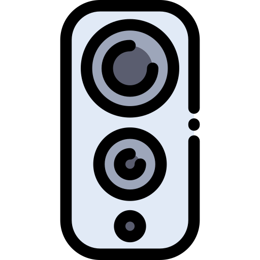regulacja głośności Detailed Rounded Lineal color ikona