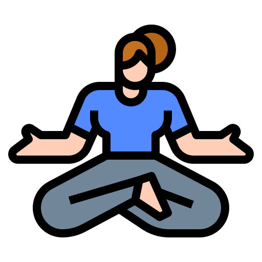 meditation Ultimatearm Lineal Color icon