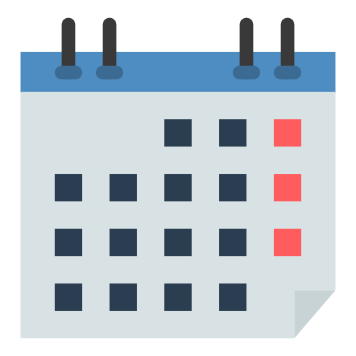 Calendar Generic Flat icon