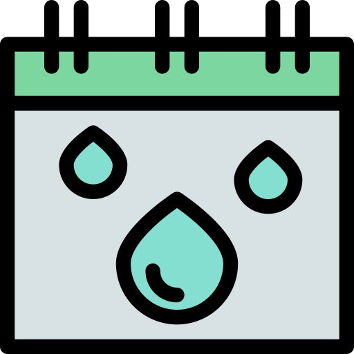 雨 Generic Outline Color icon