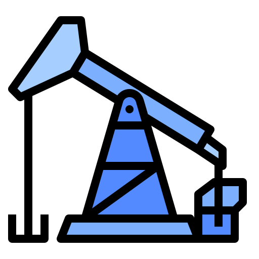 Ölbohrinsel Ultimatearm Lineal Color icon