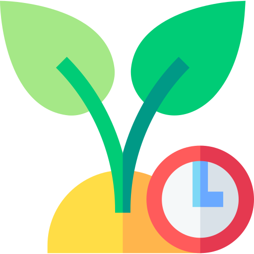 植物の成長 Basic Straight Flat icon