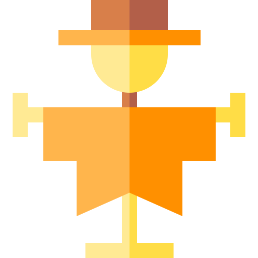 Scarecrow Basic Straight Flat icon