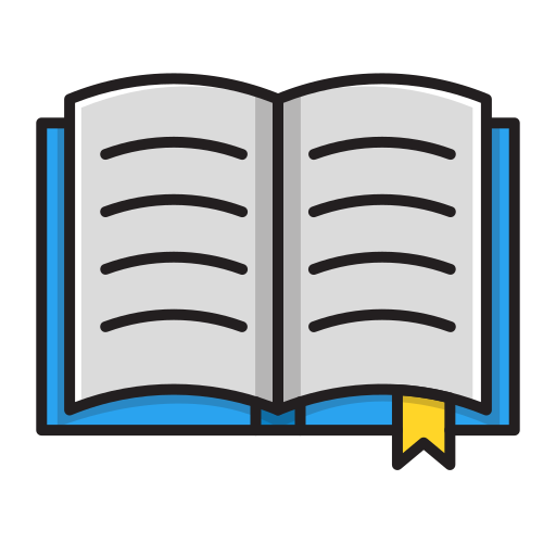 Book Generic Outline Color icon