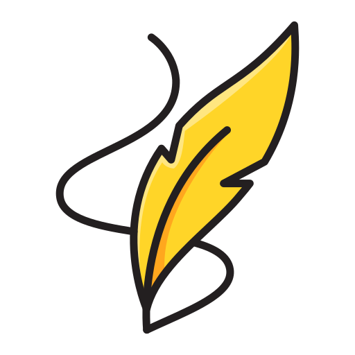 Quill Generic Outline Color icon