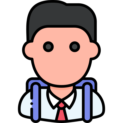 学生 Generic Outline Color icon