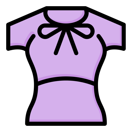 ドレス Generic Outline Color icon
