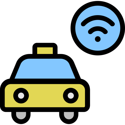 Taxi Generic Outline Color icon