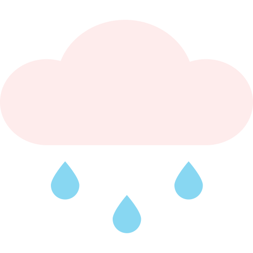 deszcz Generic Flat ikona