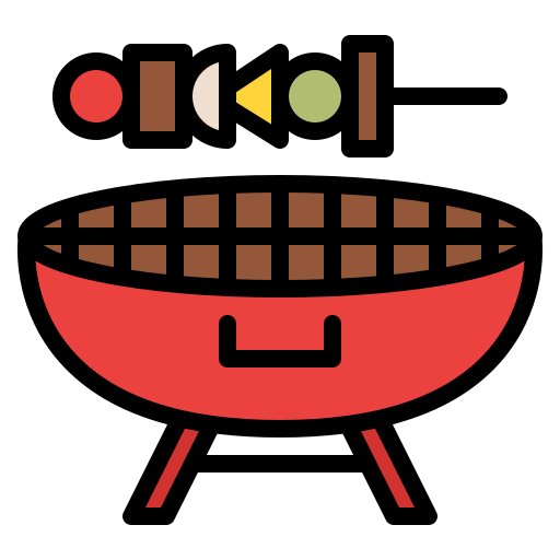 grill Iconixar Lineal Color ikona