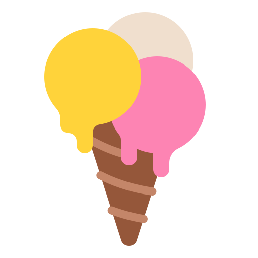 Мороженое Iconixar Flat иконка