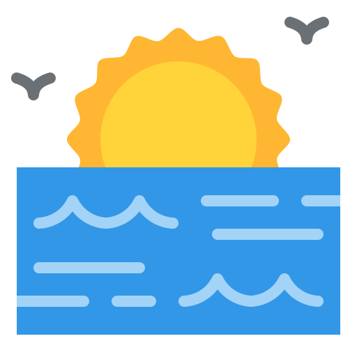 солнце Iconixar Flat иконка