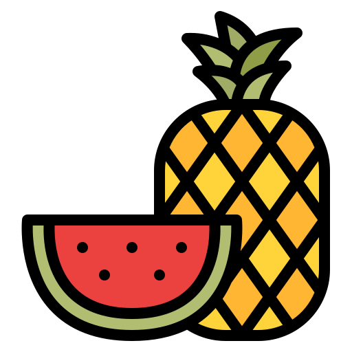 frutas Iconixar Lineal Color icono
