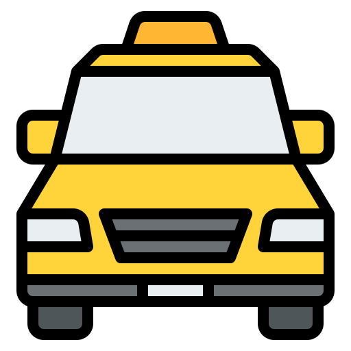 택시 Iconixar Lineal Color icon