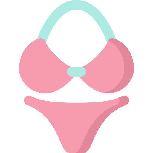 kostium kąpielowy bqlqn Flat ikona