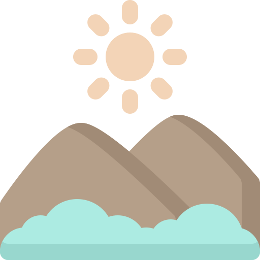 montaña bqlqn Flat icono