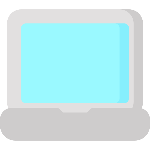 laptop bqlqn Flat ikona