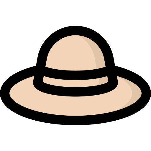 Sombrero bqlqn Lineal Color icono