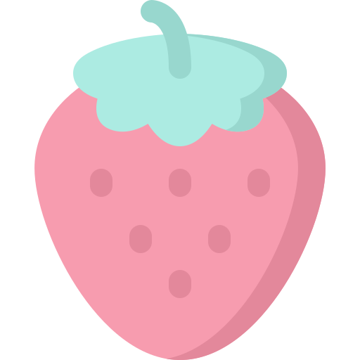 fraise bqlqn Flat Icône
