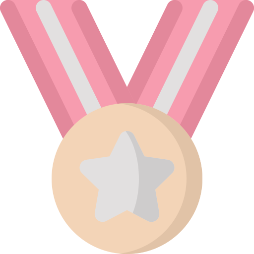 Medal bqlqn Flat icon